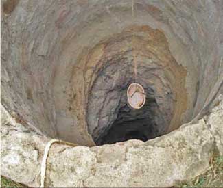 Water well being dug at girls school in Kenya