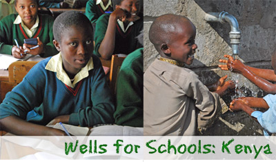 Give a water well to africa