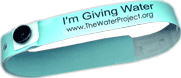 Give Water Wristband