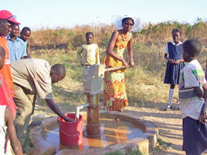 Nkwazi well being repaired.