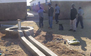 Nkwazi well being repaired.